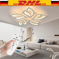 Deckenleuchte LED Deckenlampe Wohn Schlafzimmer 50W 3-Farbige mit Fernbedienung