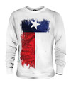 TEXAS STATE GRUNGE FLAGGE UNISEX PULLOVER OBERTEIL TEXAN SHIRT JERSEY GESCHENK