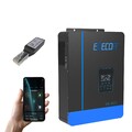 EDECOA 3000W Hybrid Wechselrichter 24V 220V Solar MPPT 80A Reiner Sinus WIFI APP