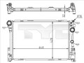 TYC Kühler Wasserkühler Motorkühlung Motorkühler 721-0015