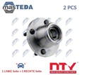 KLT-FR-025P RADLAGERSATZ RADLAGER SATZ HINTEN NTY 2PCS FÜR MAZDA 2
