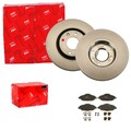 TRW BREMSSCHEIBEN 283mm + BELÄGE VORNE passend für PEUGEOT 308 3008
