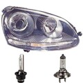 Xenon Scheinwerfer rechts für VW Golf V 5 1K Bj. 03-08 D2S+H7 inkl. Lampen