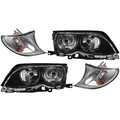 Halogen Scheinwerfer Set für BMW 3 E46 02.98-04.05 mit Motor Blinker