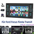 8Kern 6+128G DAB+ Für Ford Focus C/S Max Transit Fiesta Android 14 Autoradio GPS