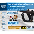ANHÄNGERKUPPLUNG für Mercedes E-Klasse Limo ab 16 starr ORIS +13pol E-Satz ABE
