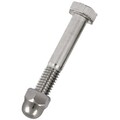 M8 Sechskantschrauben DIN 933 mit Hutmutter hohe Form DIN 1587 Edelstahl A2 V2A