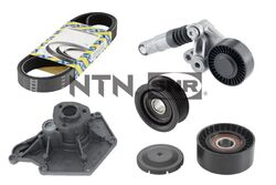 SNR Wasserpumpe + Keilrippenriemensatz KAP857.510