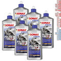 6x Sonax XTREME Polish+Wax 3 Hybrid NPT 500 ml Politur, Wachs Kratzerentferner