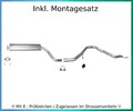 Auspuffanlage für Opel Insignia A 2.0 CDTI ab Bj. 2012 Auspuff Montagesatz
