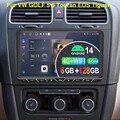 6+128GB Autoradio Android 14 Carplay GPS Für VW GOLF 5 6 Plus Tiguan Touran Polo