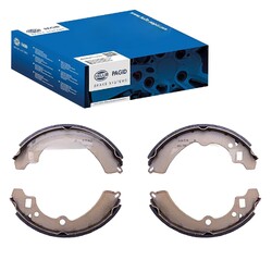 HELLA BREMSBACKEN-SATZ 220mm HINTERACHSE passend für SAMURAI