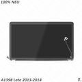 Neu LED LCD Screen Display Assembly für MacBook Pro 15" A1398 late 2013 661-8310
