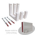 Wandhalterung Halter passend für AVM FritzBox 6590 6591 6690 Cable Rapid Factory
