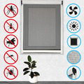 Insektenschutz Rollo 80x160cm-160x160cm kürzbar Aluminium Fliegengitter Fenster