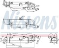 AGR Kühler Abgasrückführung für Audi Skoda VW A4 B7 Nissens 989414 03-09