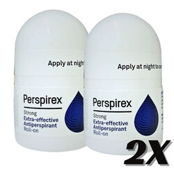 2X PERSIPREX Extra Strong Comfort Original Roll On Sweat&Odour Antitranspirant
