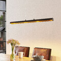 Lindby Solvina LED-Esstisch-Hängeleuchte Pendelleuchte Deckenlampe LED länglich