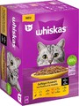 Whiskas Nassfutter Geflügel Auswahl Sauce Adult Katzenfutter 12x85g