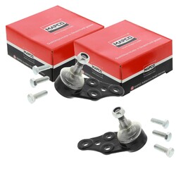 2x MAPCO TRAGGELENKE VORNE UNTEN passend für DAEWOO ESPERO LANOS NEXIA OPEL KADE