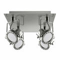 LED Deckenleuchten Deckenspots Reflektor Deckenstrahler Spots Aufputz GU10 230V