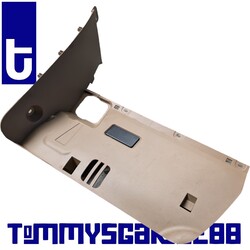 Blende Armaturenbrett Rechts BMW 5er E60 E61  Verkleidung Fussraum 7156230 Beige