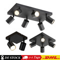 Deckenstrahler LED 2/4/6 flammig schwenkbar Deckenlampe Spot Deckenleuchte GU10