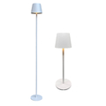 LED Standleuchte weiß außen Stehleuchte usb dimmbar variabel 47/83/120cm touch