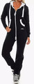 Jumpsuits Damen schwarz Baumwolle neu Gr. L