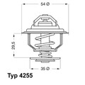 ORIGINAL® Wahler Thermostat, Kühlmittel für Opel Manta B Rekord E Ascona B