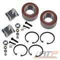 2x RADLAGER SATZ RADLAGERSATZ VORNE FÜR VW CADDY 1 BJ 82-92 GOLF 1 2