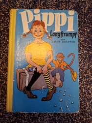 Pippi Langstrumpf von Astrid Lindgren (1965/1, Gebundene Ausgabe)
