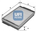 Innenraumfilter UFI 53.139.00 Partikelfilter für 85 CF DAF 75 GINAF 65