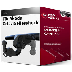 Für Skoda Octavia Fliessheck IV Typ NX3 (VAPOS) Anhängerkupplung schwenkbar neuJetzt 50€* sparen mit Code: PKW25