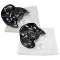 2x AIC Spritzblech Bremsscheibe für MERCEDES 190 W201 W202 S202 W124 S124 vorne