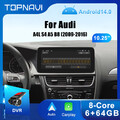 GPS Navigation Für Audi A4 A5 B8 S4 S5 8-Kern 8+128GB Android Autoradio Carplay