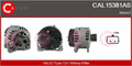 Lichtmaschine mit Freilaufriemenscheibe CAL15381AS CASCO für RENAULT GAZ