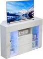 TV-Schrank Fernsehtisch Lowboard Sideboard TV Board Regal 100x68x40 cm LED Licht
