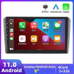 32GB Android 13 Autoradio GPS Nav Wireless CarPlay für AUDI A3 S3 RS3 8P 8V DAB+