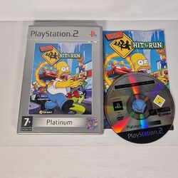 The Simpsons Hit & Run PlayStation 2 PS2 Platinum Spiel mit Handbuch