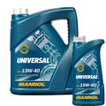 6 Liter MANNOL Universal 15W-40 Motoröl API SN/CH-4 ACEA A3/B4