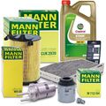 MANN-FILTER INSPEKTIONSPAKET+5L EDGE FST 5W-30 LL FÜR VW TOURAN 1T 1.2 TSI