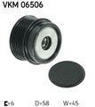 SKF Generatorfreilauf VKM 06506 für HYUNDAI KIA
