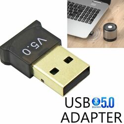 Bluetooth 5.0 Adapter Transmitter Dongle Stick PC Notebook USB Bluetooth Stick
