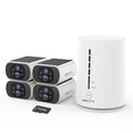 ARCCTV WLAN Solar Akku Überwachungskamera Set Außen Kabellos Audio Kameras IP66