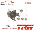 TRAGGELENK FÜHRUNGSGELENK NIEDRIGER VORNE TRW JBJ816 2PCS P FÜR AUDI A1,8XK