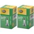 2x HELLA LONG LIFE H7 HALOGEN GLÜHLAMPEN 12V 55W PX26D | 8GH 007 157-201