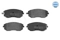 MEYLE Bremsbelagsatz, Scheibenbremse 025 238 6517/W passend für SUBARU TOYOTA