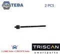 8500 65210 AXIALGELENK SPURSTANGE VORNE INNER TRISCAN 2PCS FÜR CADILLAC BLS