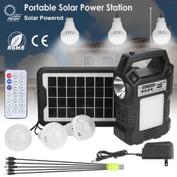 Tragbare Powerstation Solar Generator LED Power Generator Solarpanel Ladegerät